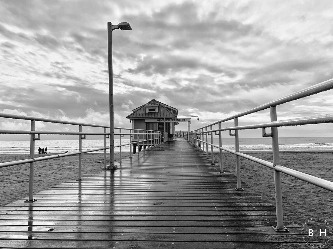 A cloudy afternoon at the pier