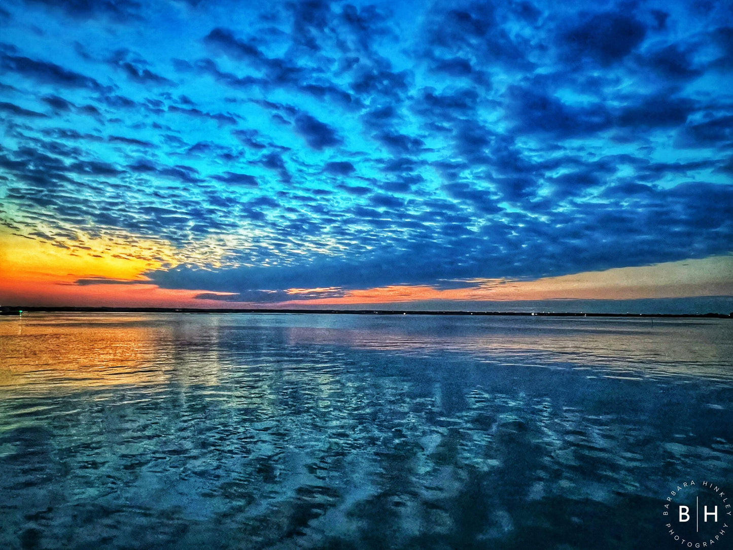 Blue Cloud Reflection